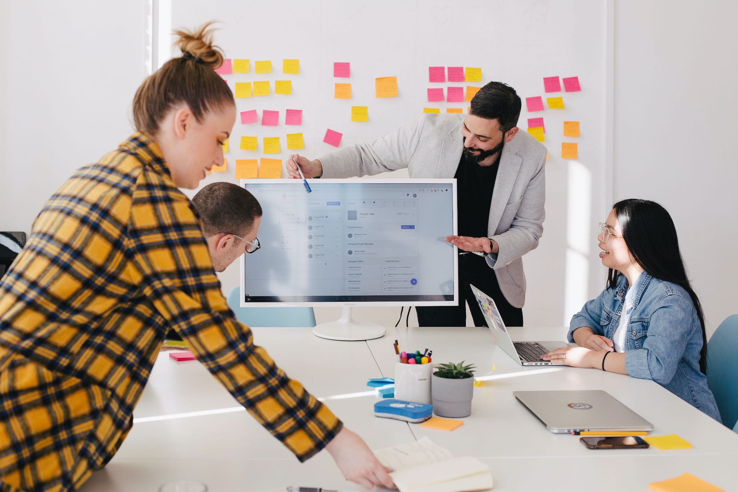 Working session with a software partner